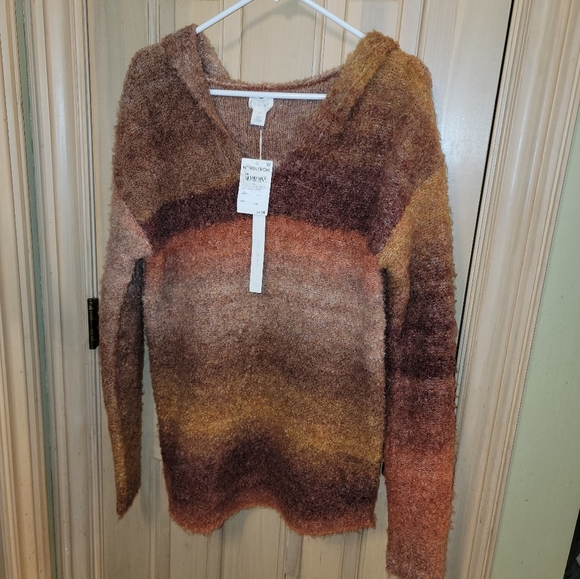 NWT Misses Caslon sz S Soft Cozy Sweater with Hood From Nordstrom - Picture 9 of 9